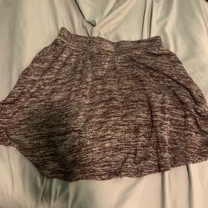 Forever21 Dark Purple Jersey Mini Skirt